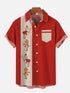 Men's Christmas Funny Graphic Short Sleeve Hawaiian Shirt